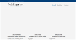 Desktop Screenshot of mediaprimweb.com